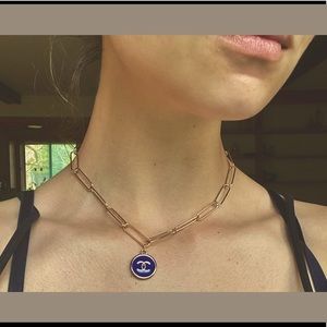 Authentic Chanel upcycled necklace